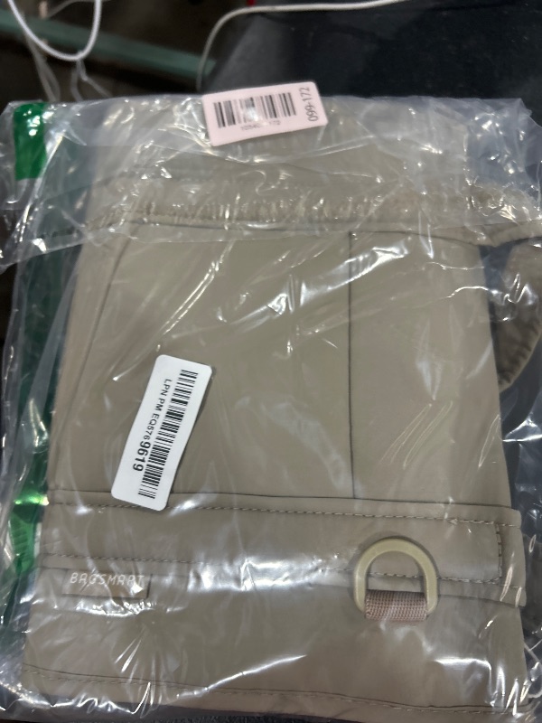 Photo 1 of F-color Waterproof Beach Bag for Women - 8 Pockets Foldable Beach Bag Tote with Sandproof Side Mesh Bag, Carry on Tote Bag with Zipper for Travel Pool Swim Cruise Vacation Essentials, Khaki