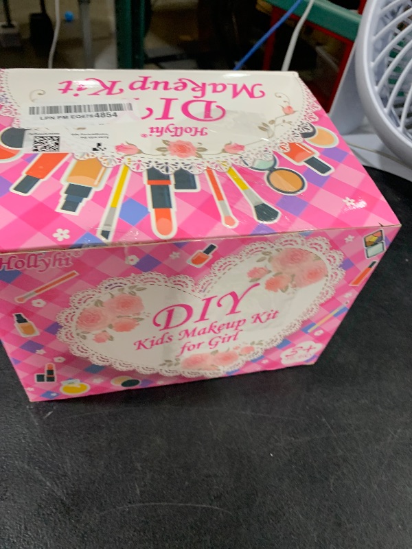 Photo 1 of Hollyhi 58 Pcs Kids Makeup Kit for Girl, Princess Toys Real Washable Cosmetic Set with Mirror, Kids Makeup Sets for Girls, Play Make Up Birthday Gifts for 3 4 5 6 7 8 9 10 11 12 Years Old Kid (Rose)