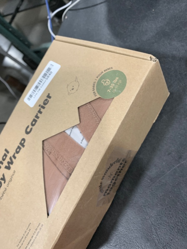 Photo 1 of KeaBabies Baby Wrap Carrier - All in 1 Original Baby Carrier Newborn to Toddler Sling, Easy to Wear, Hands Free Bonding, Lightweight, Breathable Infant Wraps (Terracotta)