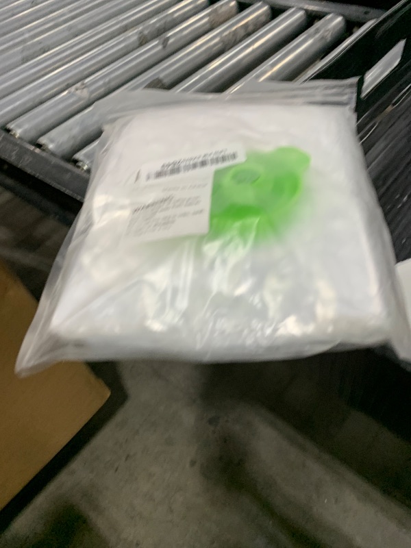 Photo 1 of 100 Bags Disposable Ice Cube Bags,Stackable Easy Release Ice Cube Mold Trays, Self-Seal Freezing Maker,Cold Ice Pack Cooler Bag for Cocktail Food Wine, Transparent with 1 funnels