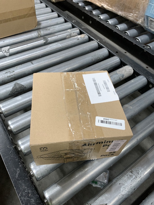 Photo 1 of GUSTO [25 Sets 8-Inch Square Foil Pans (Lids Not Included) - Aluminum Pans, Disposable Food Containers For Baking, Cooking, Storing and Preparing Food (Formerly Comfy Package)