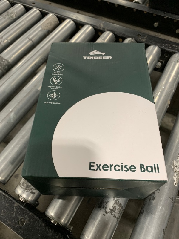 Photo 1 of Trideer Yoga Ball for Exercise, Pregnancy & Birthing, 5 Sizes Exercise Ball for Physical Therapy, Stability, Fitness, Quick Pump Included