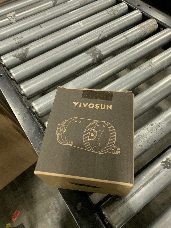 Photo 1 of VIVOSUN Inline Booster Duct Fan 4” 106 CFM with Speed Controller, HVAC Exhaust Ventilation Fan with Low Noise for Basements, Bathrooms, Kitchens, Attics, Grow Tents