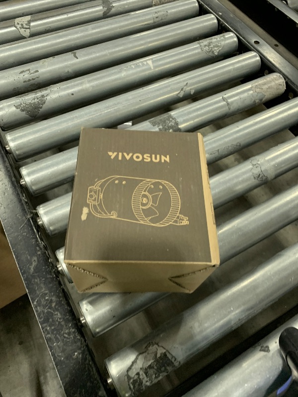 Photo 1 of VIVOSUN Inline Booster Duct Fan 4” 106 CFM with Speed Controller, HVAC Exhaust Ventilation Fan with Low Noise for Basements, Bathrooms, Kitchens, Attics, Grow Tents