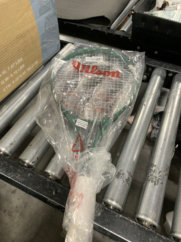 Photo 1 of WILSON XP 1 Adult Recreational Tennis Racket - Grip Size 2-4 1/4", Black