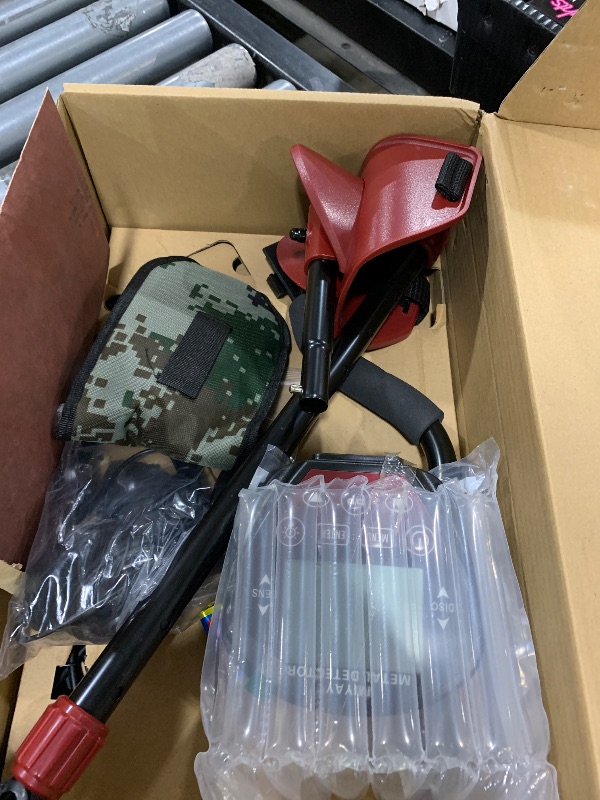 Photo 1 of Professional Metal Detector for Adults, Gold Metal Detectors Lightweight with LCD Display, Pinpoint & Disc & Notch & All Metal 5 Modes, Battery Included