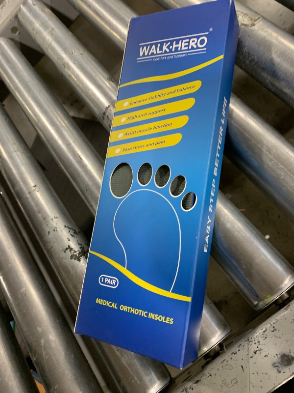 Photo 1 of Plantar Fasciitis Feet Insoles Arch Supports Orthotics Inserts Relieve Flat Feet, High Arch (Mens 11-11 1/2 | Womens 13-13 1/2)