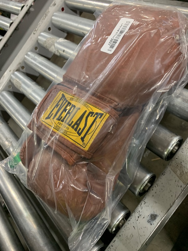 Photo 1 of Everlast 1910 Boxing Gloves | Advanced Gloves for Men and Women | Hook and Loop with Triple-Layer Foam & Wrist Support for Injury Prevention | Heavy Bag & Speedbag Training (14oz | Brown)