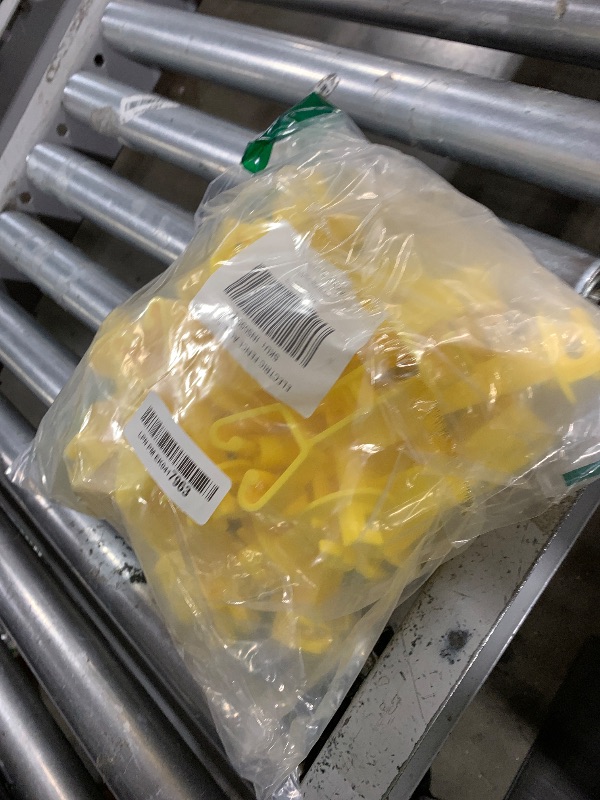 Photo 1 of FENCE SHOCK Insulators for Electric Fence Wire 25PCS Chain Link Post Extended Insulator, Farm Fence,Yellow