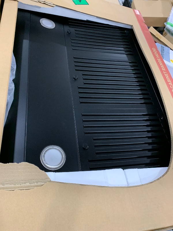 Photo 1 of GASLAND Master 36 Inch Under Cabinet Range Hood, Matte Black, 700 CFM for Heavy-Duty Cooking Kitchen Exhaust Fan, 3-speed Powerful Stove Vent Hood 67dB, Three Filters Vent Hood with 5000K LED light