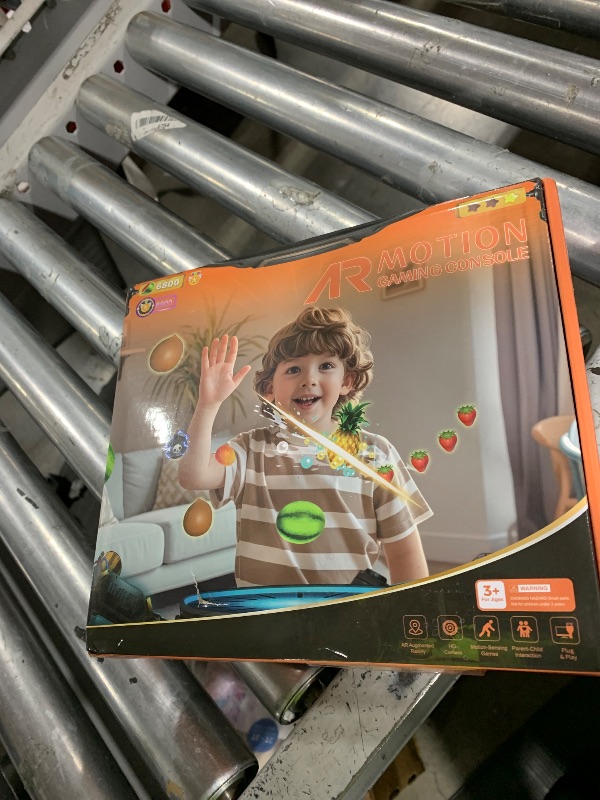 Photo 1 of MetFut AR Motion Gaming Console for Kids & Families - Plug & Play Video Game System for Indoor Physical Play & Interactive Family Fun. Great for Gifts, Game Nights, Parties, Playtime and Playdates