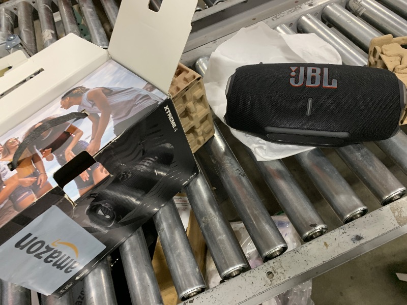 Photo 1 of JBL Xtreme 4 - Portable Bluetooth Speaker, Powerful Sound and Deep Bass, IP67 Waterproof, 24 Hours of Playtime, Powerbank, Auracast for Multi-Speaker Pairing (Black)