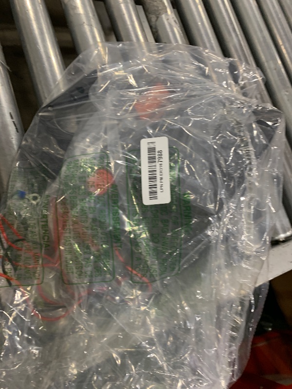 Photo 1 of 10 Miles Solar Electric Fence Charger with Day/Night Mode, 0.11J Portable Solar Fence Charger with Rechargeable Solar Panel for 24-Hour Uninterrupted Protection Electric Fence Energizer