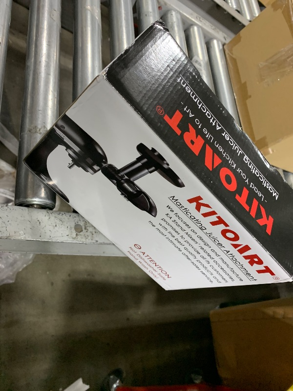 Photo 1 of Masticating Juicer Attachment for KitchenAid All Models Stand Mixers, Masticating Juicer, Slow Juicer Attachment for KitchenAid All Models Stand Mixers, Black(Machine/Mixer Not Included)