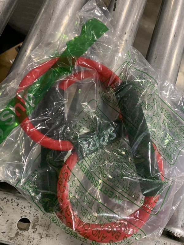 Photo 1 of SPRI Ultra Toner Resistance Band Figure 8 Exercise Cord, Red, Medium