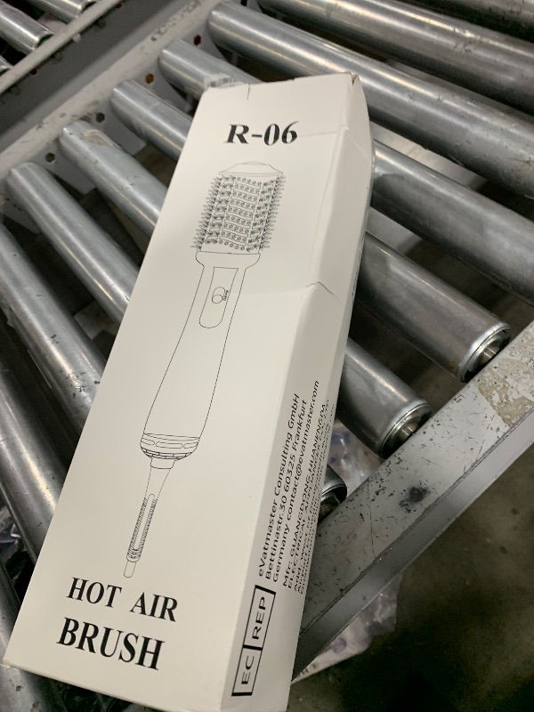 Photo 1 of Hair Dryer Blow Dryer Brush in One, 4 in 1 Hair Dryer and Styler Volumizer with Oval Barrel, Professional Salon Hot Air Brush for All Hair Types, Teal