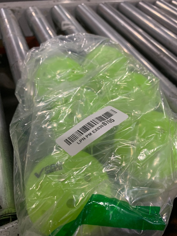 Photo 1 of Vulcan | VPRO Flight Outdoor Pickleball | Official Ball of The PPA Tour & MLP | Hi-Vis Yellow | 6 Pack