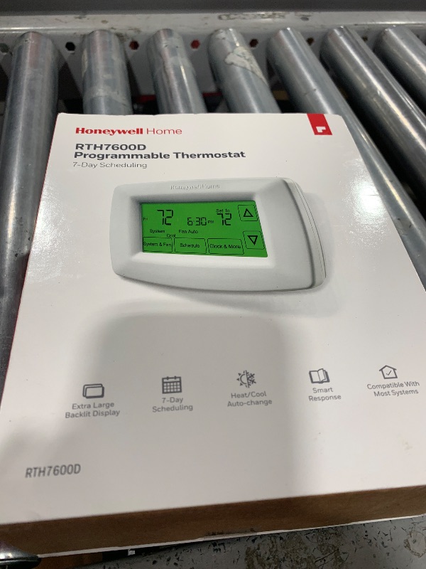 Photo 1 of Honeywell Home 24-Volt 5-2 day Programmable Thermostat
