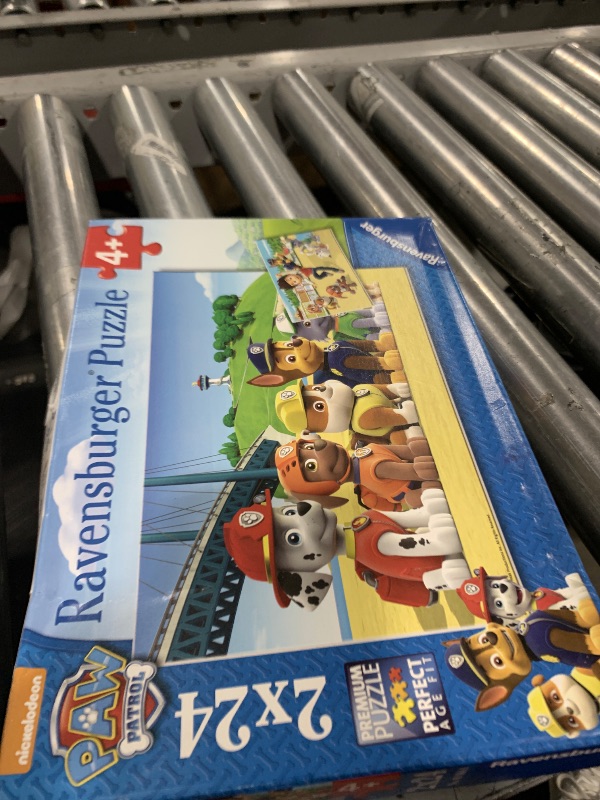 Photo 1 of Ravensburger Paw Patrol Jigsaw Puzzle (2 x 24 Piece)
