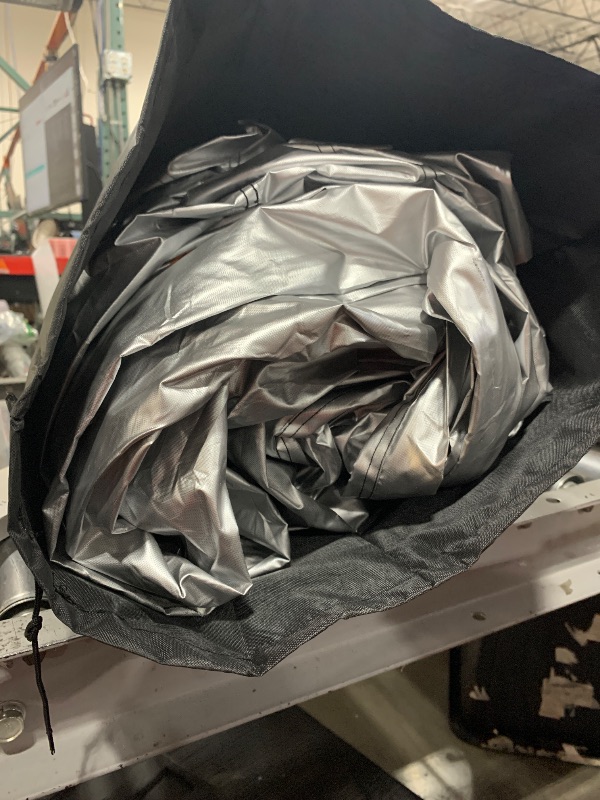 Photo 1 of FJWDSC Sliver Full Enclosed Car Cover Universal Fit VW Beetle/Golf,Porsche Boxster,350z/370z,Audi TT/A3,BMW Z4,Supra A90/Integra,BRZ,RX-8,Clubman Sedan/Coupe/Hatchback/Cabrio Length 165-177 in