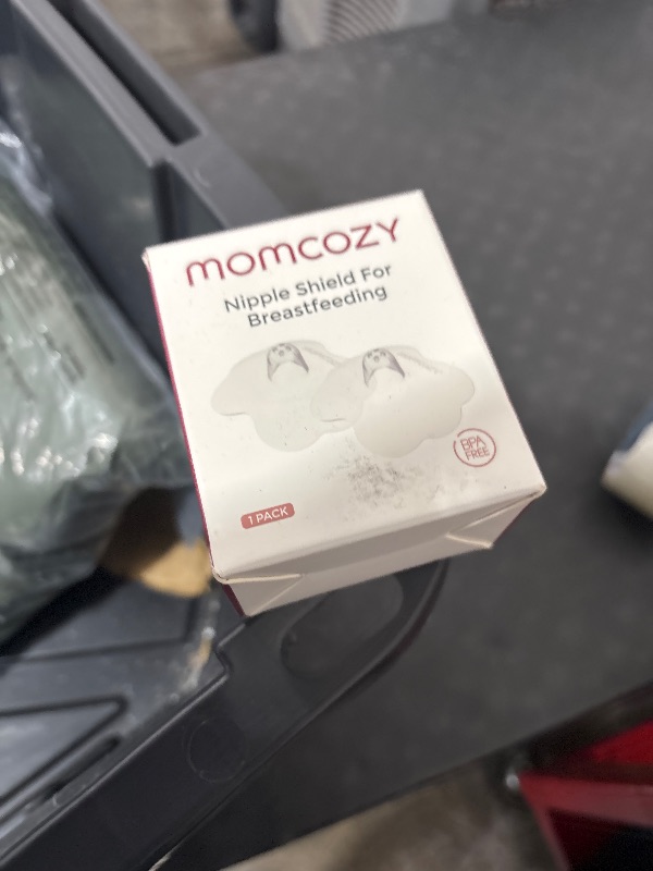 Photo 1 of Momcozy Nipple Shield, Floral Contact Nipple Shield for Breastfeeding Moms with Flat or Inverted Nipples, Made Without BPA/BPS, 24mm, 1 Pair