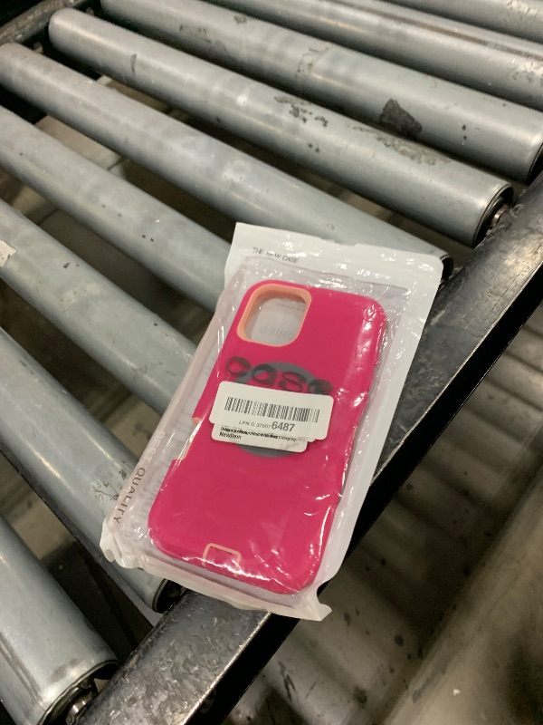 Photo 1 of Olinoo for iPhone 16 Pro Case [Compatible with MagSafe], Heavy Duty Shockproof 3-Layer Full-Body Protection Rugged Cover, Drop-Resistant and Wireless Charging Friendly (Pink, iPhone 16 Pro)