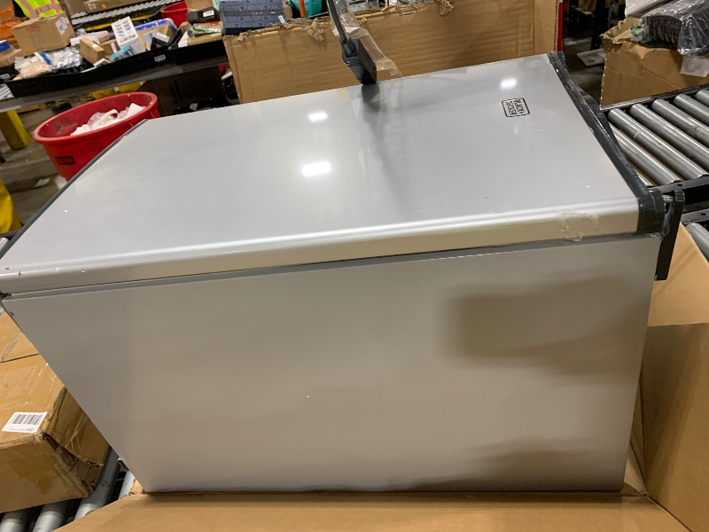 Photo 1 of BLACK+DECKER 3.2 Cu. Ft. Compact Refrigerator, ENERGY STAR Certified Small Refrigerator, Single Door Mini Fridge with Freezer, Personal Fridge for Home/Dorm Room, R600a Refrigerant, VCM Stainless Look