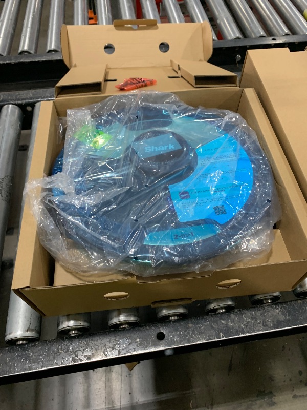 Photo 1 of Shark Robot Vacuum & Mop Combo, Powerful Suction, Matrix Plus, 60-Day Debris Capacity, HEPA Bagless Self Empty Base, Sonic Mopping, Home Mapping for Pet Hair - Carpets & Hardfloor, AV2610WA