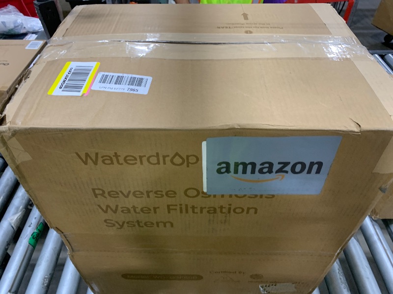 Photo 1 of Waterdrop G3P600 Reverse Osmosis System, 8 Stage Tankless Reverse Osmosis Water Filter, NSF/ANSI 42 & 58 & 372 Certified, Under Sink RO System, 2:1 Pure to Drain, Smart LED Faucet