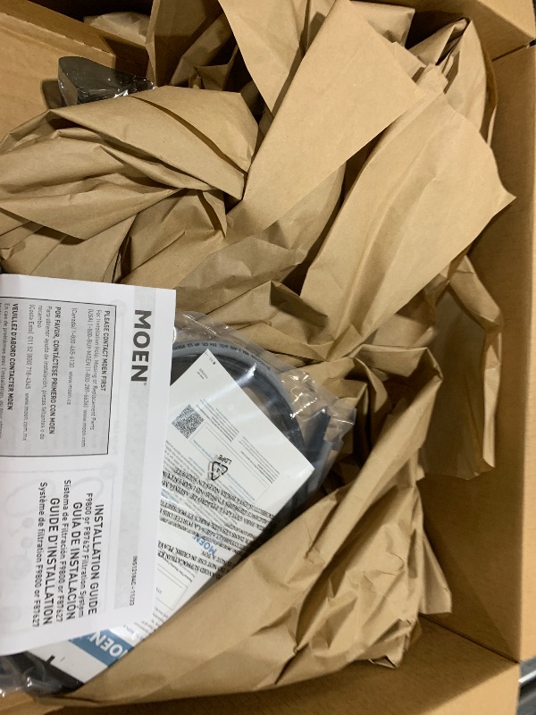 Photo 1 of Moen Black Single Stage Under Sink Advanced Water Filtration System, F9800