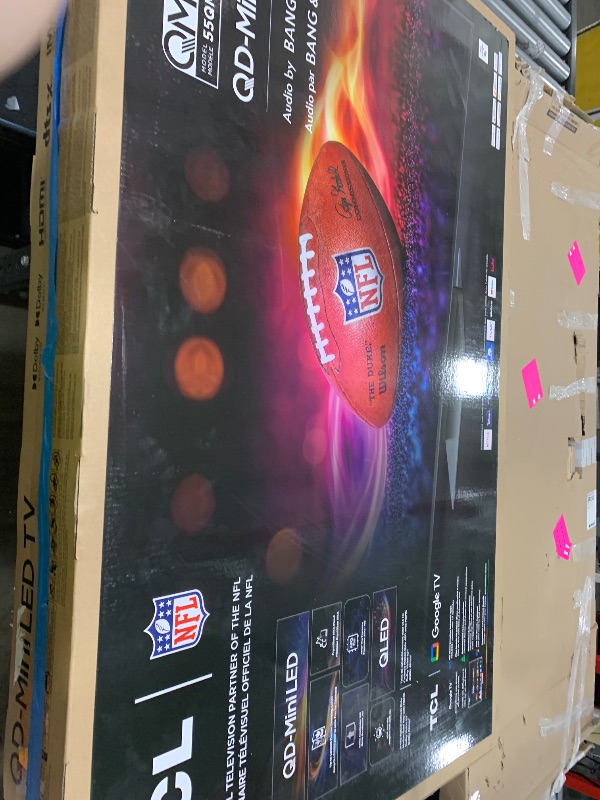 Photo 1 of TCL 55-Inch Class QM7K Series QD-Mini LED 4K UHD Google Smart TV Best Premium Mini-LED TV - QLED, 144hz, 240hz Gaming Rate, Anti-Reflective Screen, Bang & Olufsen Audio, Atmos (55QM7K, 2025 Model)