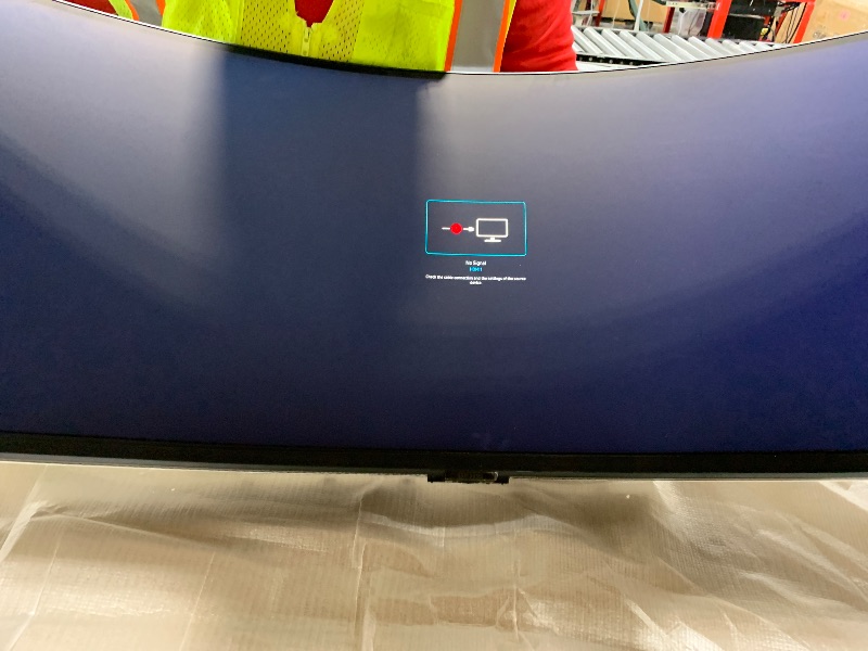 Photo 1 of Samsung 57" Odyssey Neo G9 (G95NC) Series Dual 4K UHD 1000R Curved Gaming Monitor, 240Hz, 1ms with DisplayPort 2.1, Quantum Mini-LED, DisplayHDR 1000, AMD FreeSync Premium Pro, LS57CG952NNXZA