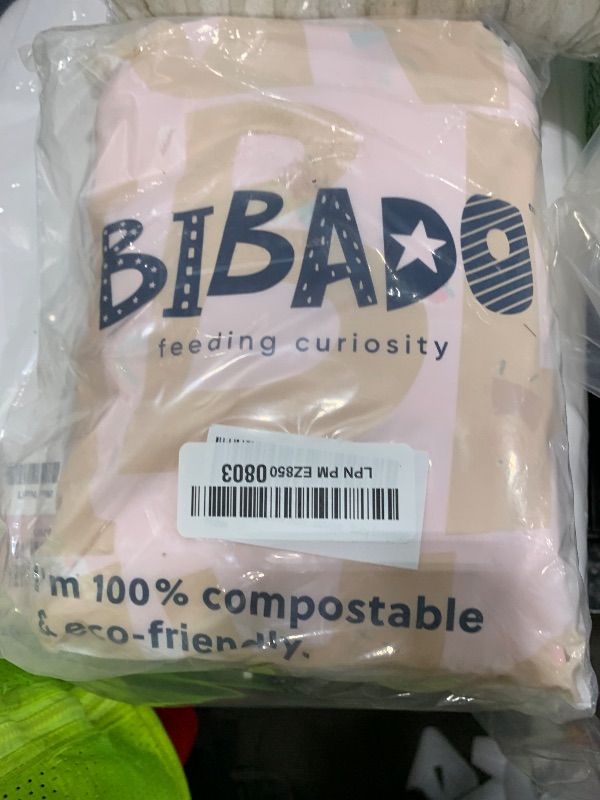 Photo 1 of BIBaDO - Long Sleeve Baby Bibs - Babies & Toddlers 6-36 Months - Coverall Baby Led Weaning Bib - Easy Wipe, Soft & Waterproof