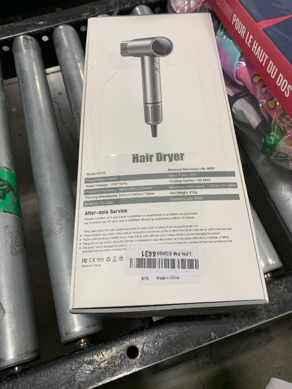 Photo 1 of Hair Dryer, Professional Ionic Hair Dryer for Fast Drying, High Speed Hair Blow Dryer with Diffuser for Home Salon Travel, Constant Temperature Hair Care Without Hair Damage