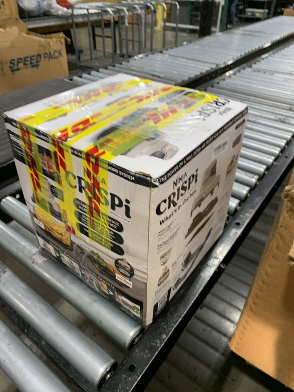 Photo 1 of  Large container, large lid and large grill plate ARE NOT included -------------------------------------------------------------------------------------------------------------------------------Ninja Crispi Air Fryer, Microwave, Freezer & Dishwasher Safe,