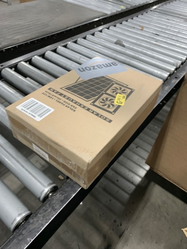 Photo 1 of Solar Exhaust Fans & Powered Fan with 15W Panel & 2-Pack High-Speed Brushless DC Fans,Solar Ventilation Fan for Greenhouses, Chicken Coops, Attics, Barns, Sheds & Dog Houses