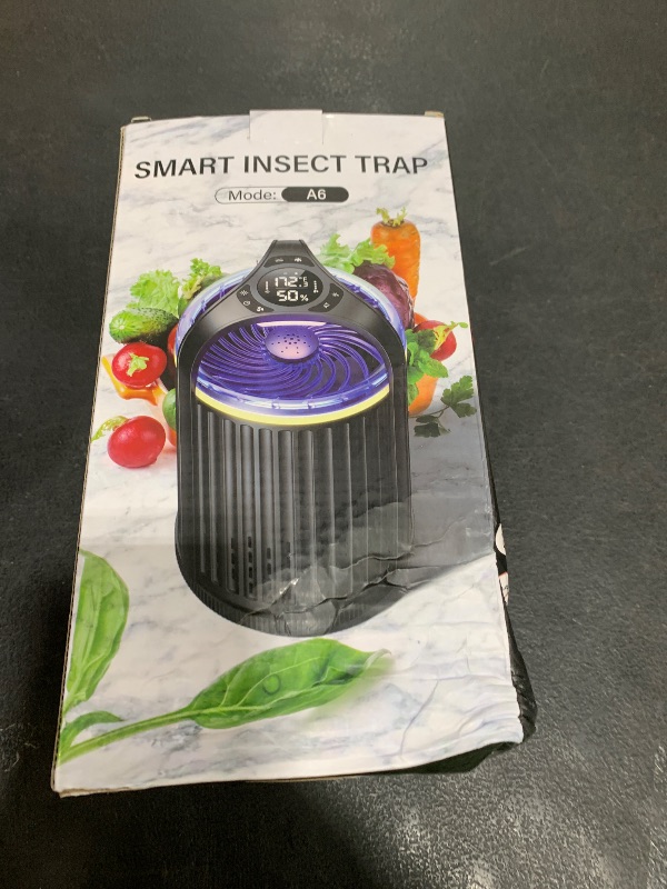 Photo 1 of Fruit Fly Traps for Indoors, Smart Fly Trap Indoor Bug Zapper Gnat Traps for House Indoor Plant, Pest Control with 10PCS Refills