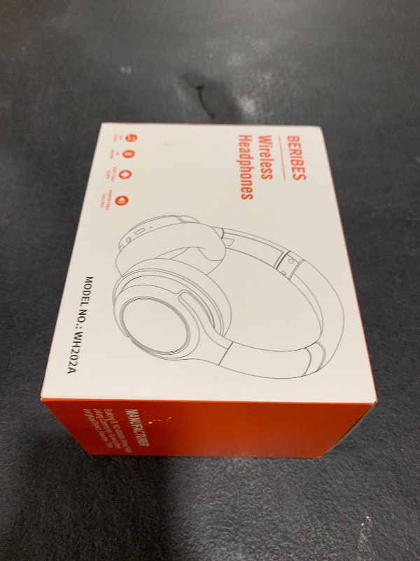 Photo 1 of BERIBES Bluetooth Headphones Over Ear, 65H Playtime and 6 EQ Music Modes Wireless Headphones with Microphone, HiFi Stereo Foldable Lightweight Headsets, Deep Bass for Home Office Cellphone PC Ect.