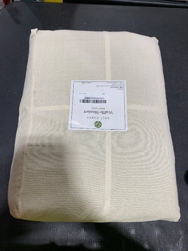 Photo 1 of 100% Cotton Salt Earth Throw Blanket, King, 106"X92" Waffle Throws For Home, Bedrooms, Outdoor Couch & Office Couch, Modern & Cozy Room Decor Blankets, Lightweight All Season Western Blanket(Sea Foam)