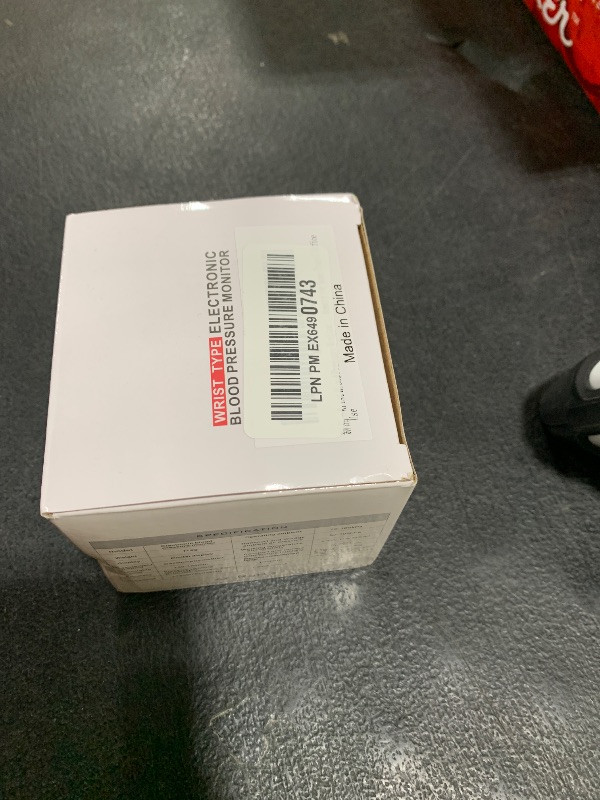 Photo 1 of Wrist Blood Pressure Monitor -Bp Monitor, Automatic Blood Pressure Cuff 13.5-19.5 cm, High Accuracy, Backlit LCD Screen - 2 * 99 Sets of Memory for Home/Travel/Office Use