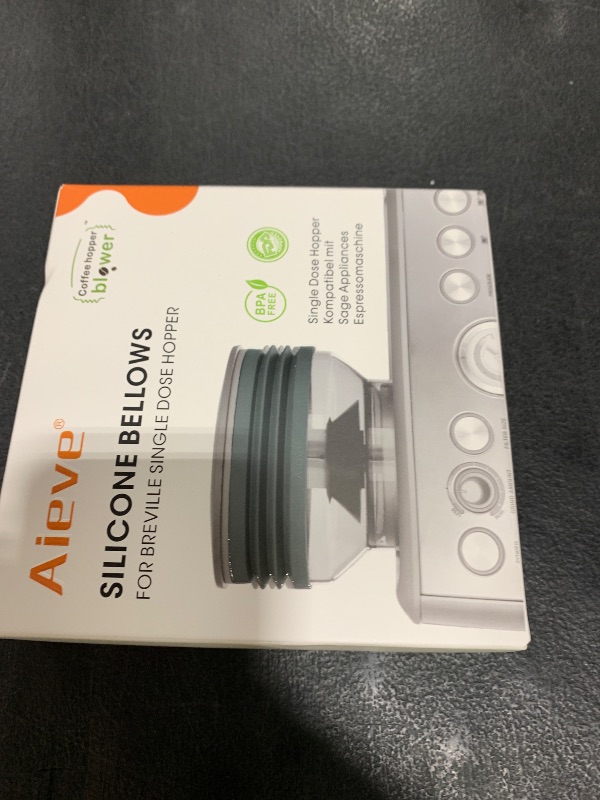 Photo 1 of AIEVE Silicone Bellow Compatible for Breville Barista Express, Single Dose Hopper for Breville Espresso Machine,Gray