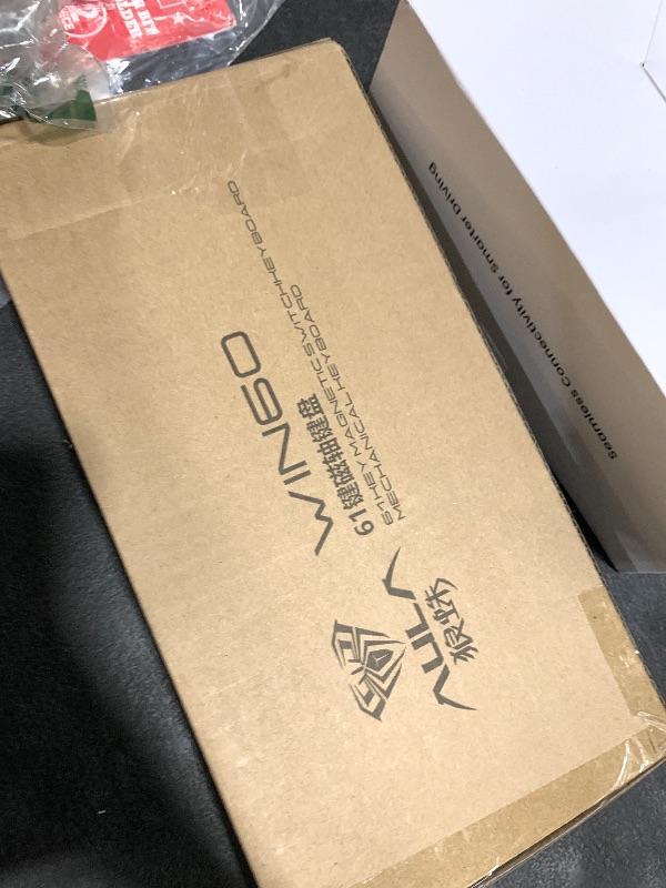 Photo 1 of Aula WIN60 HE - 60% Mechanical Gaming Keyboard Wired, Magnetic Switch Hot Swappable, Adjustable Actuation Rapid Trigger Mode, 8000 Hz Polling Rate, RGB Small Keyboard 60 Percent Compact Design for PC
