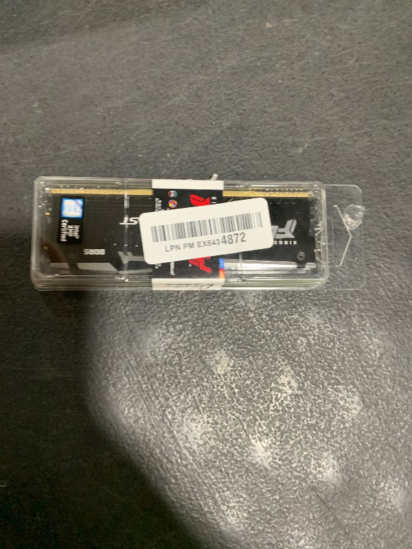 Photo 1 of Kingston FURY Beast RGB 8GB 5200MT/s DDR5 CL40 DIMM Desktop Memory Single Module | Intel XMP 3.0 | Infrared Sync Technology | Overclocking Stability | KF552C40BBA-8