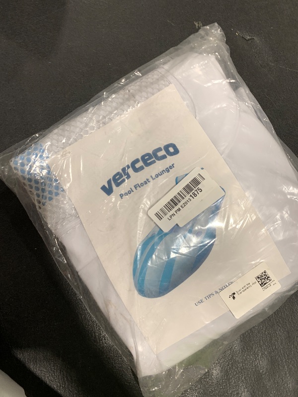 Photo 1 of Inflatable Pool Lounger Float Pool Rafts and Floats for Adults Lounge Pool Floats Water Floaties Floating Recliner Tanning Chair with Cup Holder for Lake Beach Pool Party