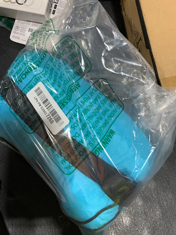 Photo 1 of Gold Armour Hammock Bug Net, Mosquito Net Bugs - Premium Mesh Netting, Guardian of No See Um and Insects - Perfect Equipment Gear Accessories for Your Double Hammocks and Single Hammock (Sky Blue)