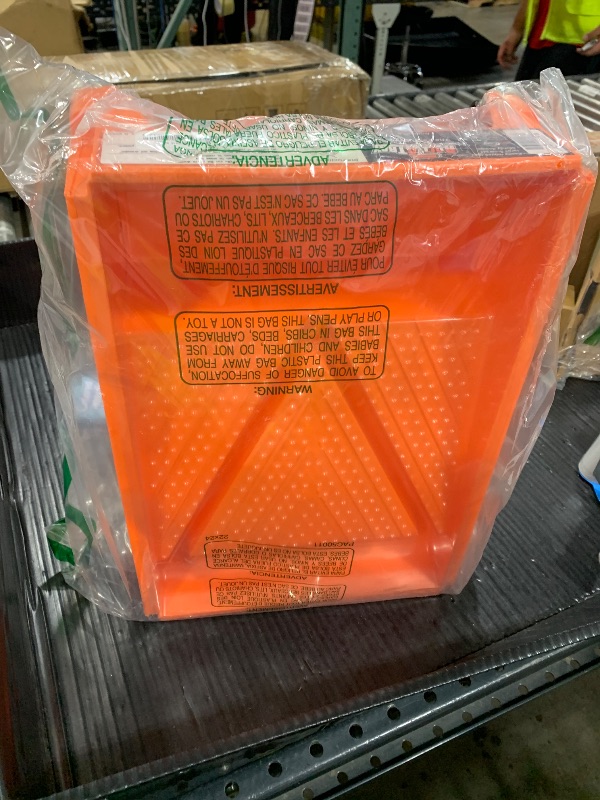 Photo 1 of Orange; Paint Tray On Wheels, Roll A Tray