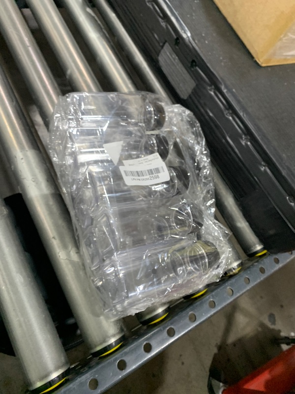 Photo 1 of 10 Pcs 8 oz Plastic Juice Bottle Reusable Transparent Bulk Beverage Containers with Black Lids for Juice, Drinking Milkshake Tea, Milk, Juicing Smoothie Water and Other Beverages, Fridge Storage