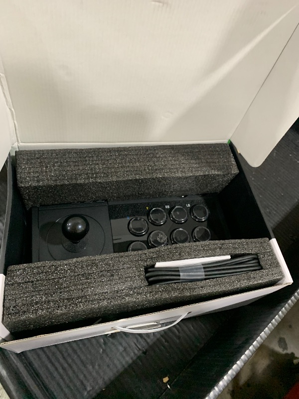 Photo 1 of 8Bitdo Wireless Arcade Stick for Xbox Series X|S, Xbox One and Windows 10, Arcade Fight Stick with 3.5mm Audio Jack - Officially Licensed (Black)