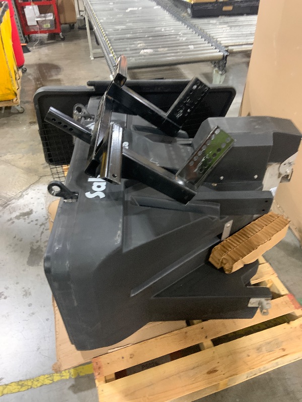 Photo 1 of Buyers Products Saltdogg TGS07 Tailgate Salt Spreader, Made In The USA, 11 cu ft/825lb Capacity, Horizontal Auger Feed, Commerial Salt Spreader With Ground or Truck Bed Loading