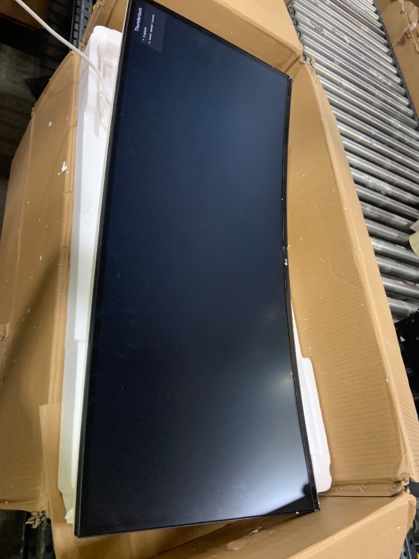 Photo 1 of LG 40WP95C-W 40” UltraWide Curved WUHD (5120 x 2160) 5K2K Nano IPS Computer Monitor, DCI-P3 98% (Typ.) HDR10, Thunderbolt 4 w/ 96W PD, 3-Side Virtually Borderless Design Tilt/Height/Swivel Stand,Black